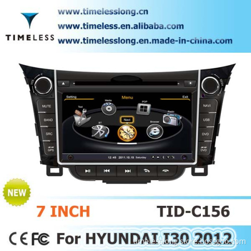 2 DIN Car DVD for Hyundai I30 with Built-in GPS A8 Chipset RDS BT 3G/WiFi DSP Radio 20 Dics Momery (TID-C156)